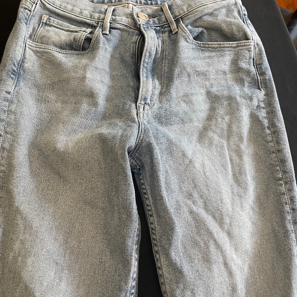 Garage wide bottom jeans